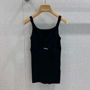 Miu Miu Women’s Black Tank Tops